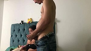 Latina Cousin Cheats with Cowgirl Sex