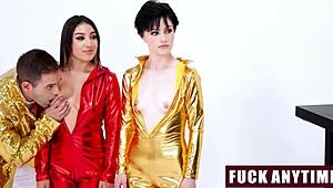 Latina milf bent over for hardcore fucking on fuckanytime tv.