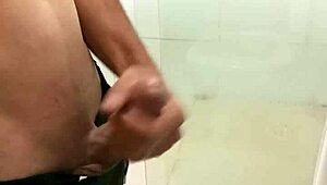 Skinny Amateur Delivers Massive Cumshot with Monster Cock in Solo