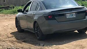 i picked up cheap slut from road, offered her ass to homie for arab group 3some