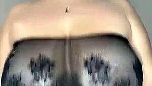 I wanna sit on your face with my big natural saggy tits and hard nipples.