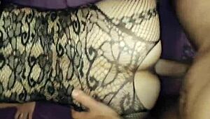 Husband And Friend Fuck Milf Wife In Anal Close-Up