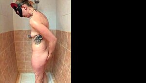 Squirt shower trailer with a soapy finish