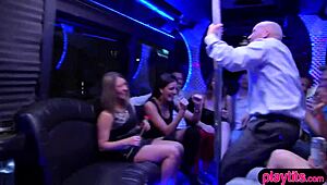 My Girlfriend's Emotional Swinger Club Orgy Night With Group Sex And Dancing