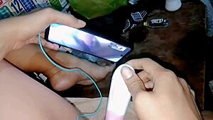 kinakantot ng hardinero after dildo play in secret room. teen pinay banged hard by gardener!