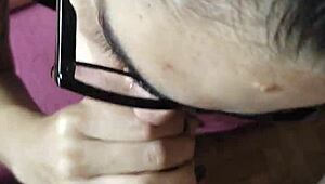 Blowjob On The Little 18+ Head!