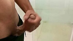 Skinny Amateur Delivers Massive Cumshot with Monster Cock in Solo