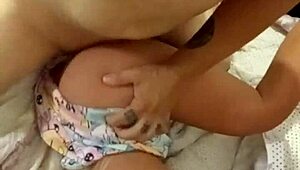 E Seu Marido Sujo Join to Pound Stepdaughter with Sex Toy