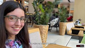 Library Girl with Glasses Has Secret Passion