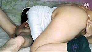 Arab Couple's Hard Orgasm Ride