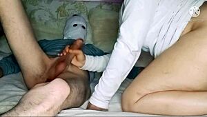 Arab Couple's Hard Orgasm Ride