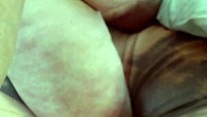 Dawn Cums in White Satin Brief for Ryan Before Mailing It