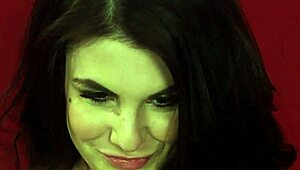 brunette girl next door in stockings for high definition