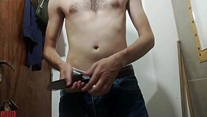 Am I sexy posing in the bathroom? 😊