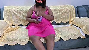 yo, watch this webcam girl messing around with her boobs for fun