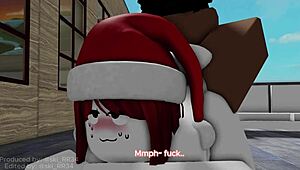 red haired woman receives big black cock attention