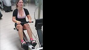 Stepmom Seduces Stepson for Intense Gym Action in Doggy Style