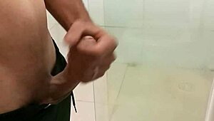 Skinny Amateur Delivers Massive Cumshot with Monster Cock in Solo