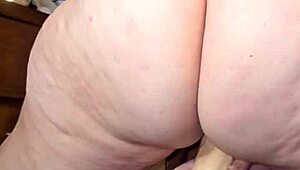 redhead milf rides dildo hard, squirting wildly with toys! oh yeah!