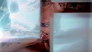 Hot Latina Shakes Big Ass on a Chilly Christmas Night for You