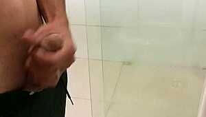 Skinny Amateur Delivers Massive Cumshot with Monster Cock in Solo