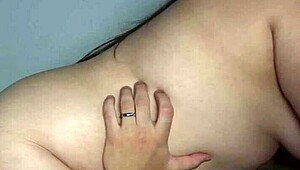 Horny chubby Latina gets deliciously fucked in cowgirl