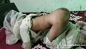 Desi Hot Indian Couple Enjoys First Night Honeymoon Sex