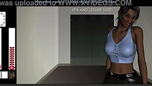 Lets play tara 2 the hotel ending 31 getting into the sauna with zayna