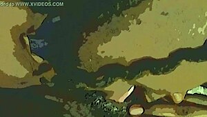 i love this ebony amateur's dildo and tounge tag team on wet pussy.