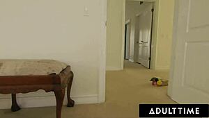 Adult Time - POV Hotwife Rachael Cavalli Forces Husband to Watch Her Bed Fucking!