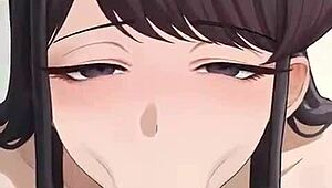 Komi can't communicate but sucks dick perfectly