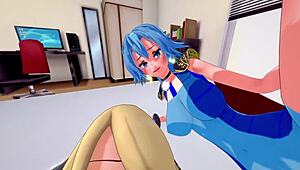 สามเสี่ยง Cynthia กับ Clair หนังโป๊โปเกมอนไม่เซ็นเซอร์