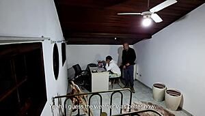 Student Seduced by Teacher for Desk Action During Test