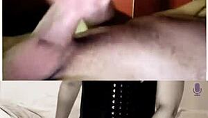 You and me sharing love forever in web chat.