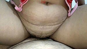 indian boss rides his desi bhabhi's big tits during hardcore fucking