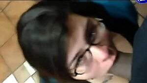 Gordita Savors a Massive Monster Cock with Passion.