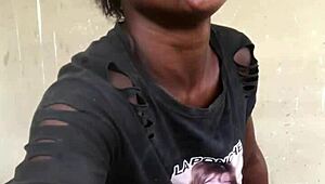 crazy bitch enjoys privacy during family weekend visit