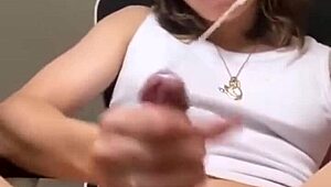 Marycat's explosive shemale cumshot compilation!