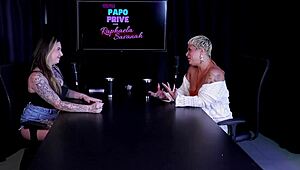 just joana FUCKING with podolatry on SHEER RED