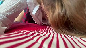 Μου χώσανε την πούτσα σαν σχολάρα 18+, ερασιτέχνες πρώτη φορά σε λινγκέρι φωτογράφιση με τεράστιο κώλο