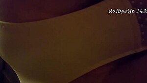 Hey, panties pervs, check out this mature wife in lingerie