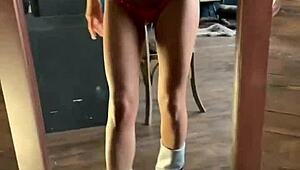 hey sporty monika fox, wanna show off naked gymnastics?