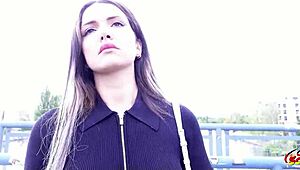 Crystal richi, ready for your first anal fuck? the scout asks