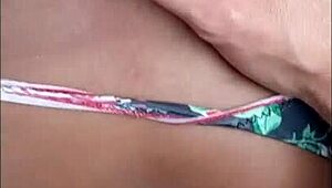 Hot little latina neighbor offers 200 and gets fucked behind the wall.