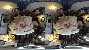 vr cowgirl riding with deepthroat and big ass action