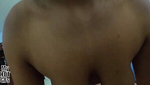 Young Busty Girl's Emotional First Casting