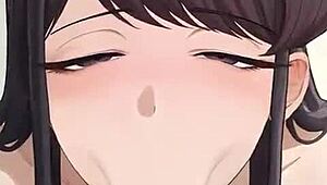 Komi can't communicate but sucks dick perfectly