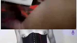 You and me sharing love forever in web chat.