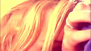 Slutty Blonde Girl Fucking In High Heels