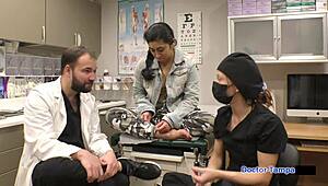 dr tampa, jasmine rose’s tampa university physical is wild